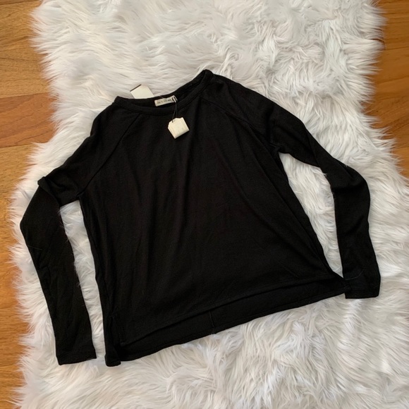 NWT Rag and Bone Camden black long-sleeve shirt - Picture 4 of 6